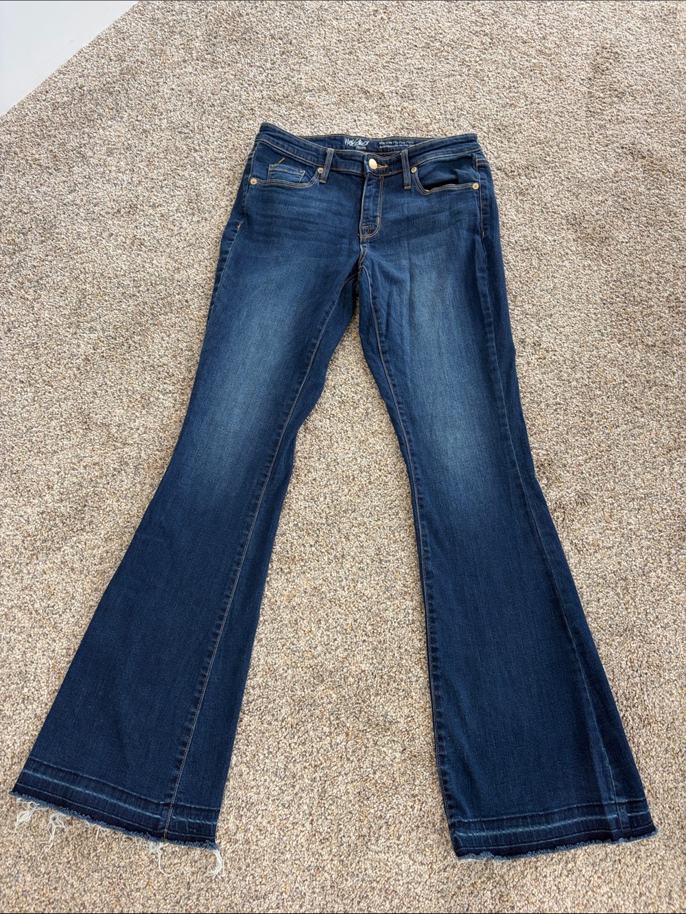 Mossimo Women’s Dark Blue Flared Jeans